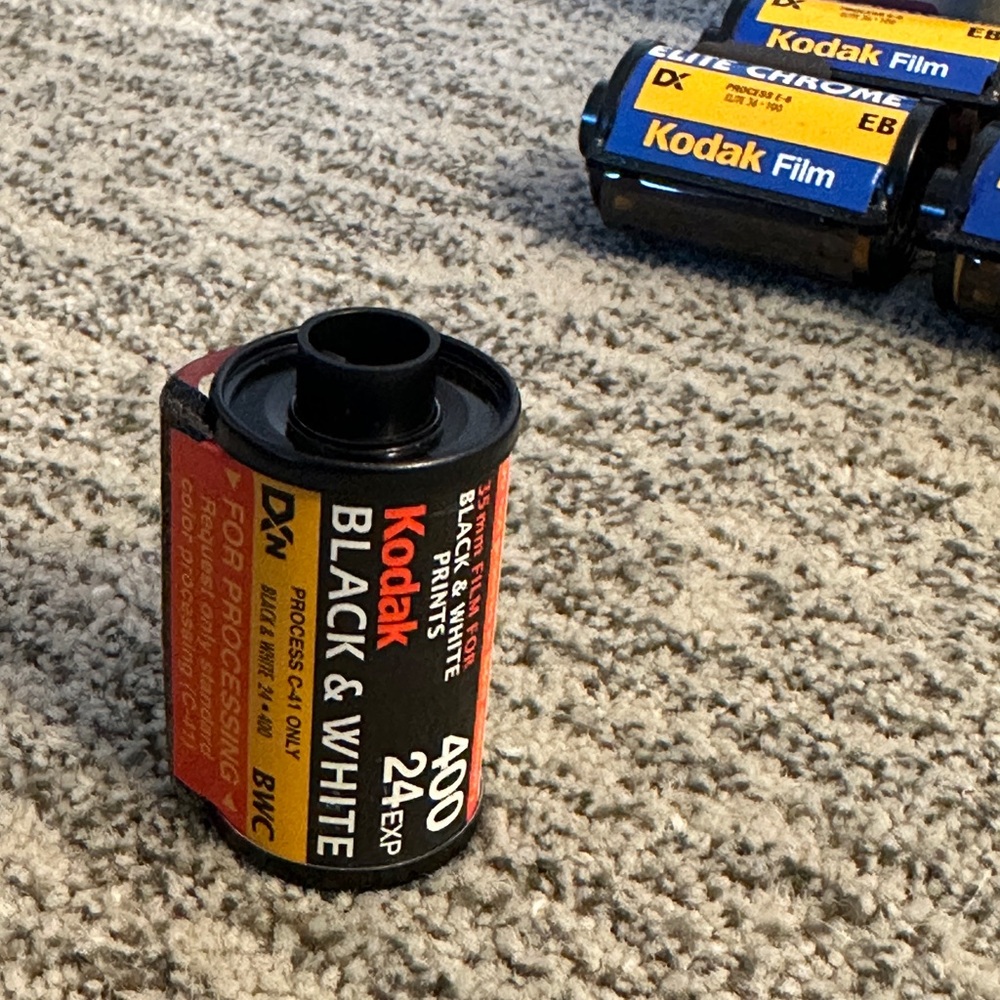 Kodak 400 Black and White Film Photography Roll